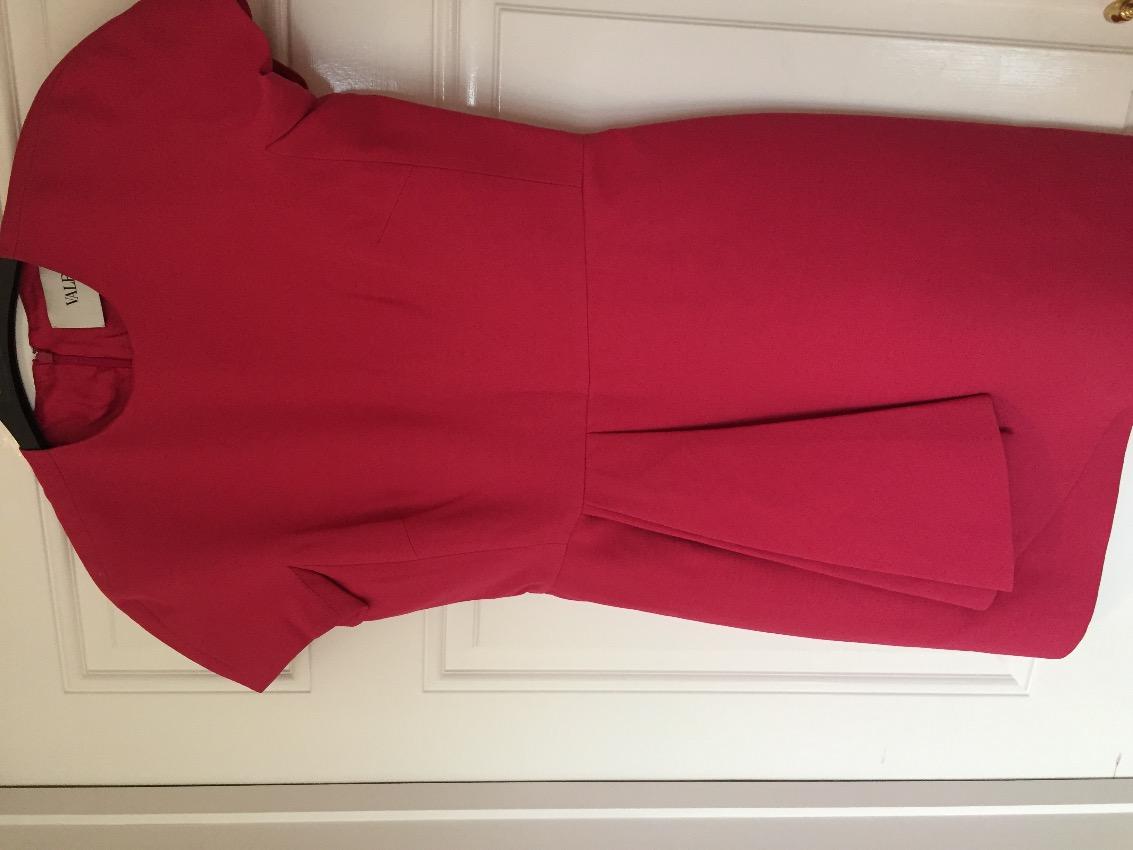 Valentino pink wool/silk dress