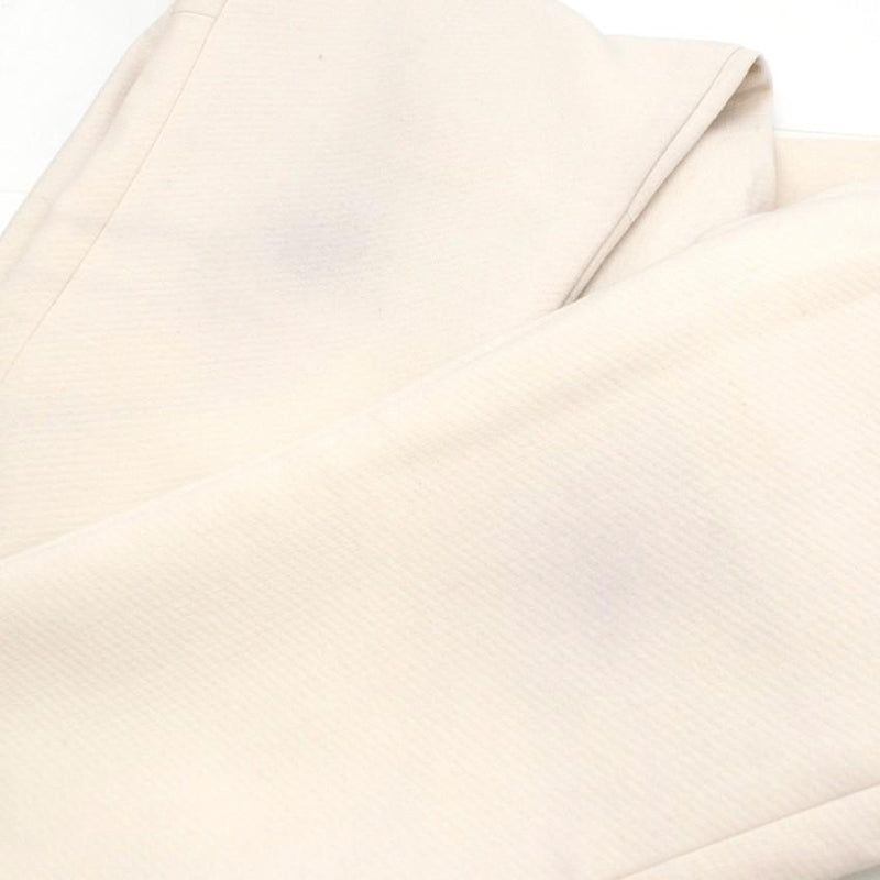 Theory White Slim Fit Cropped Trousers