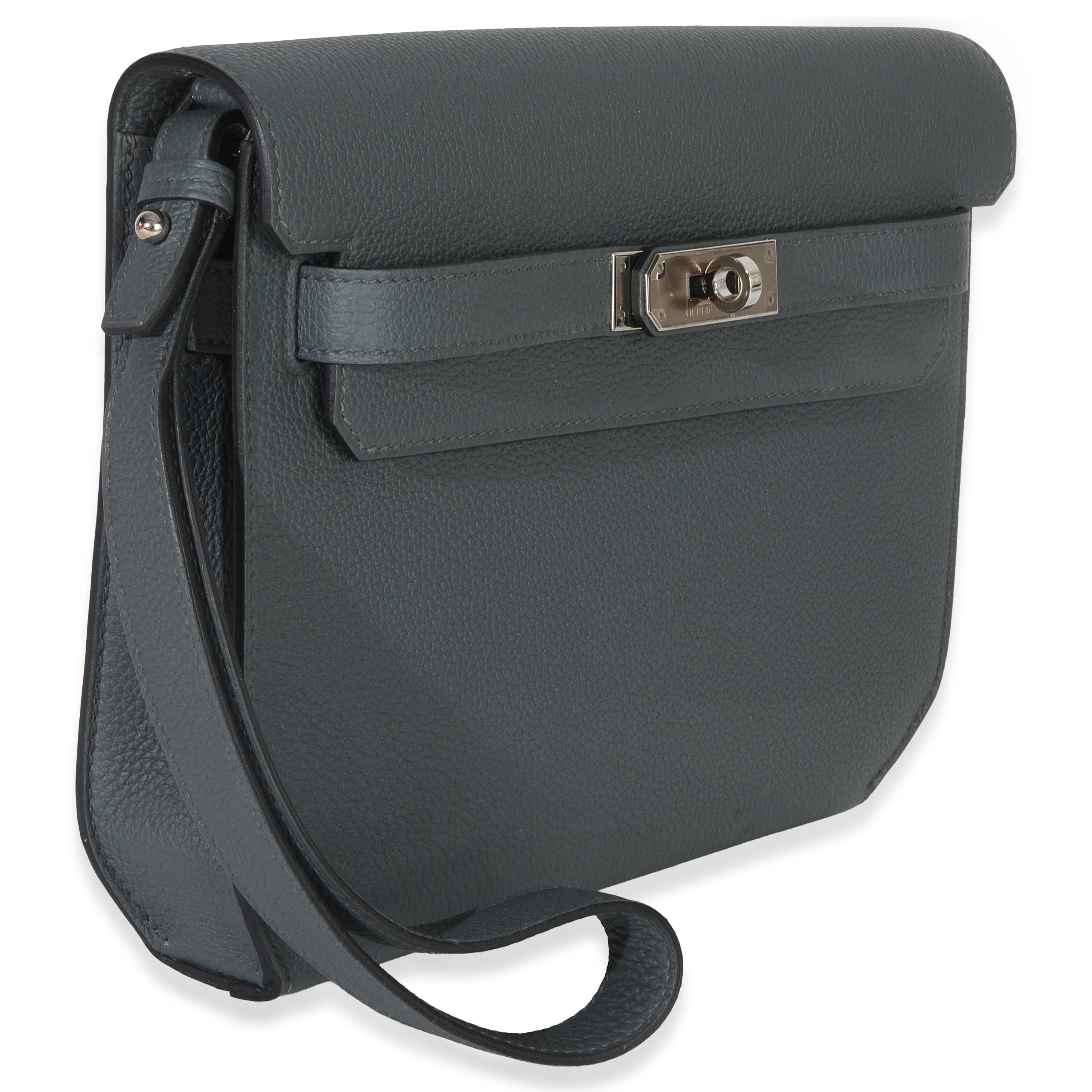 Hermès Togo Kelly Depeche 25 PHW