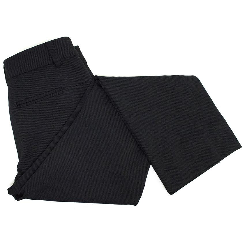 Diane Von Furstenberg Navy Blue Trousers