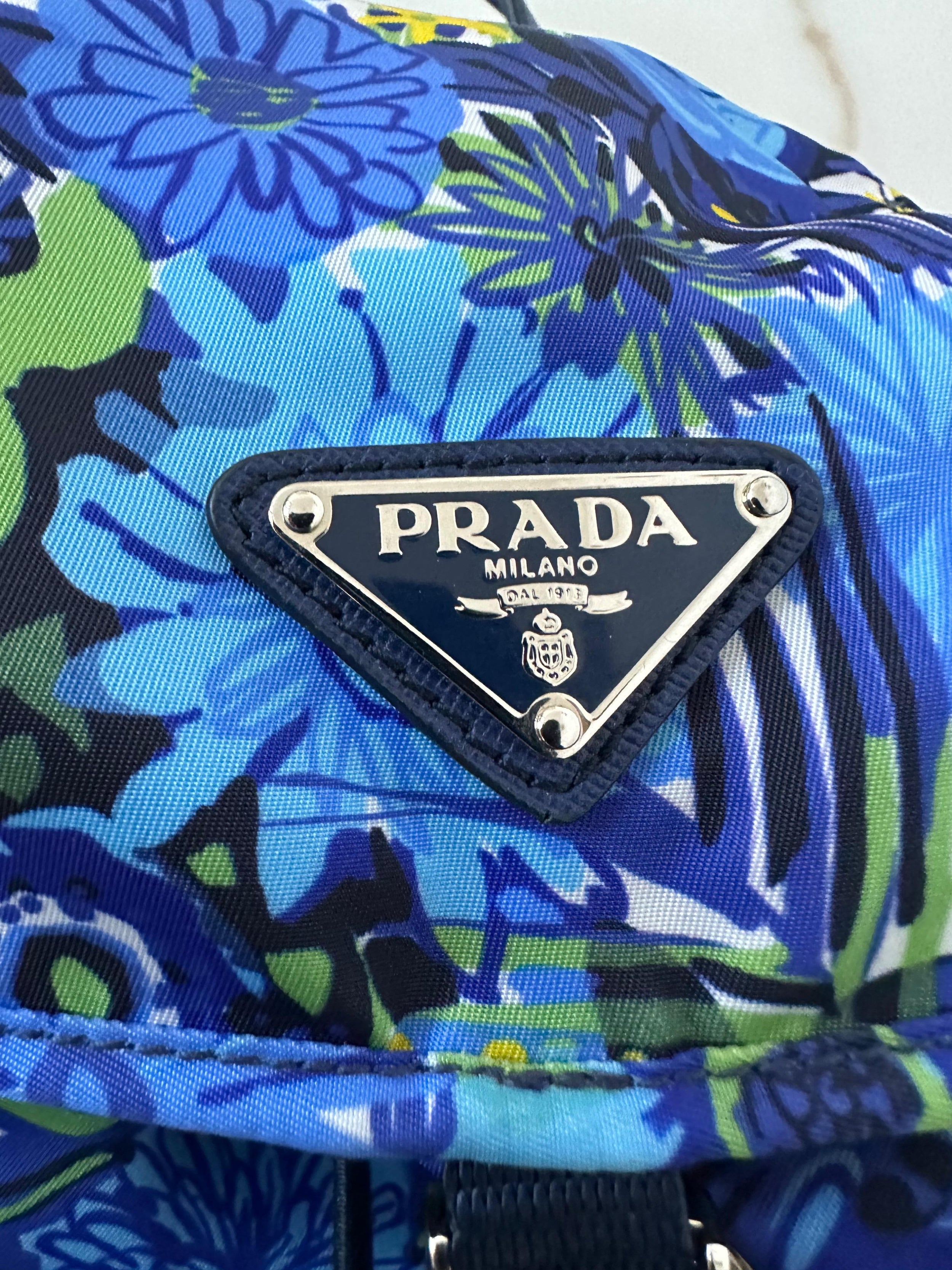 Prada Tessuto Stampato Backpack