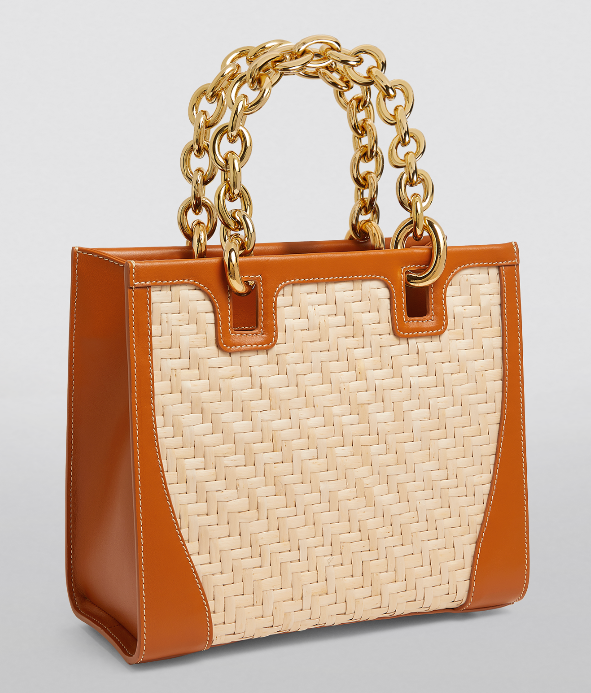 Rodo Beverly Wicker Tote Bag