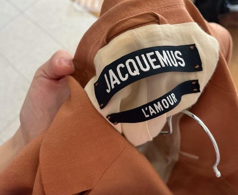 Jacquemus Terracotta La Veste D'homme Blazer