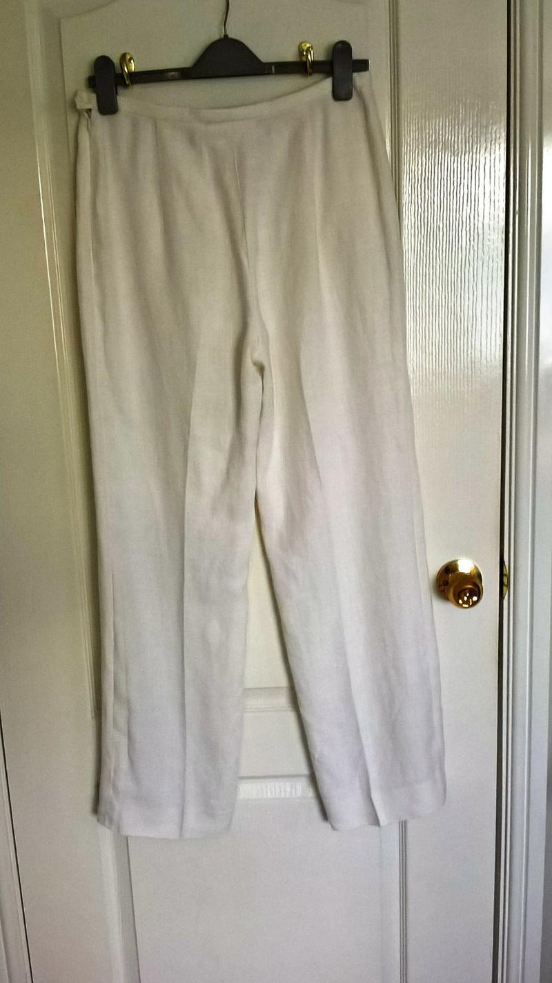 Max Mara ladies linen trousers