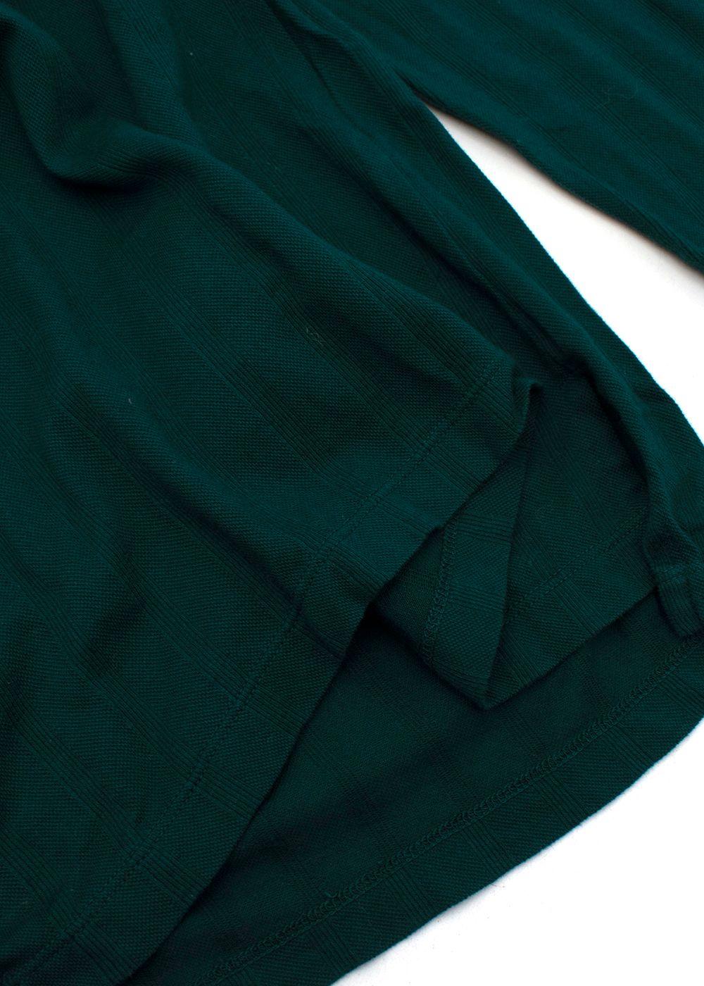 Teal Cotton Polo Shirt