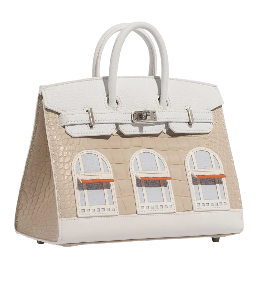 Hermes Limited Edition Birkin 20 Faubourg Sellier Sous La Neige