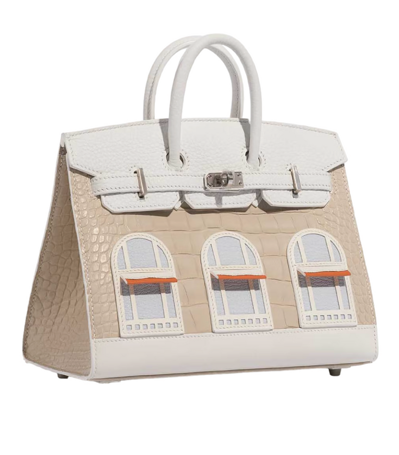 Hermes Limited Edition Birkin 20 Faubourg Sellier Sous La Neige