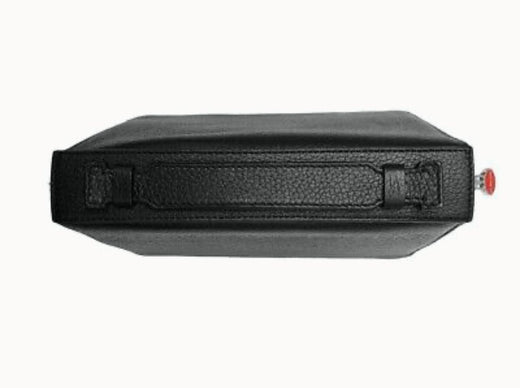 Black Leather Travel Wallet