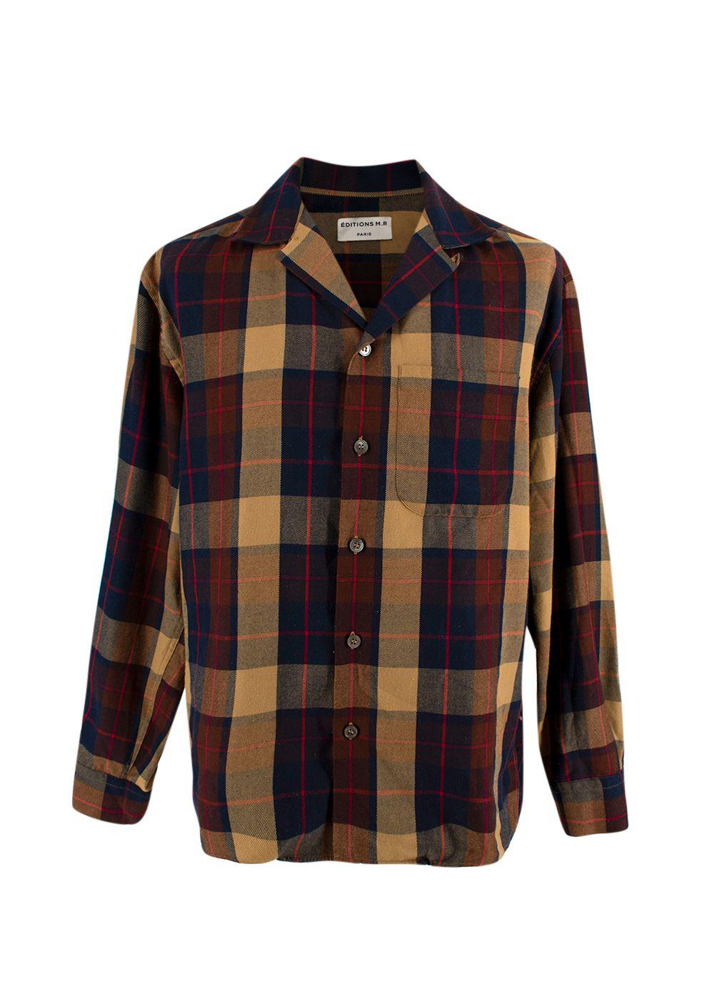 Editions M.R Checked Long Sleeve Shirt