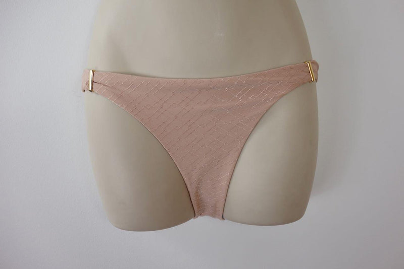 Pale Pink Twist Front Bikini