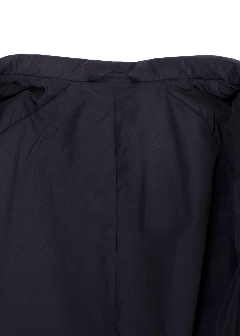 Armani Collezioni Dark Purple Water Resistant Trench Coat