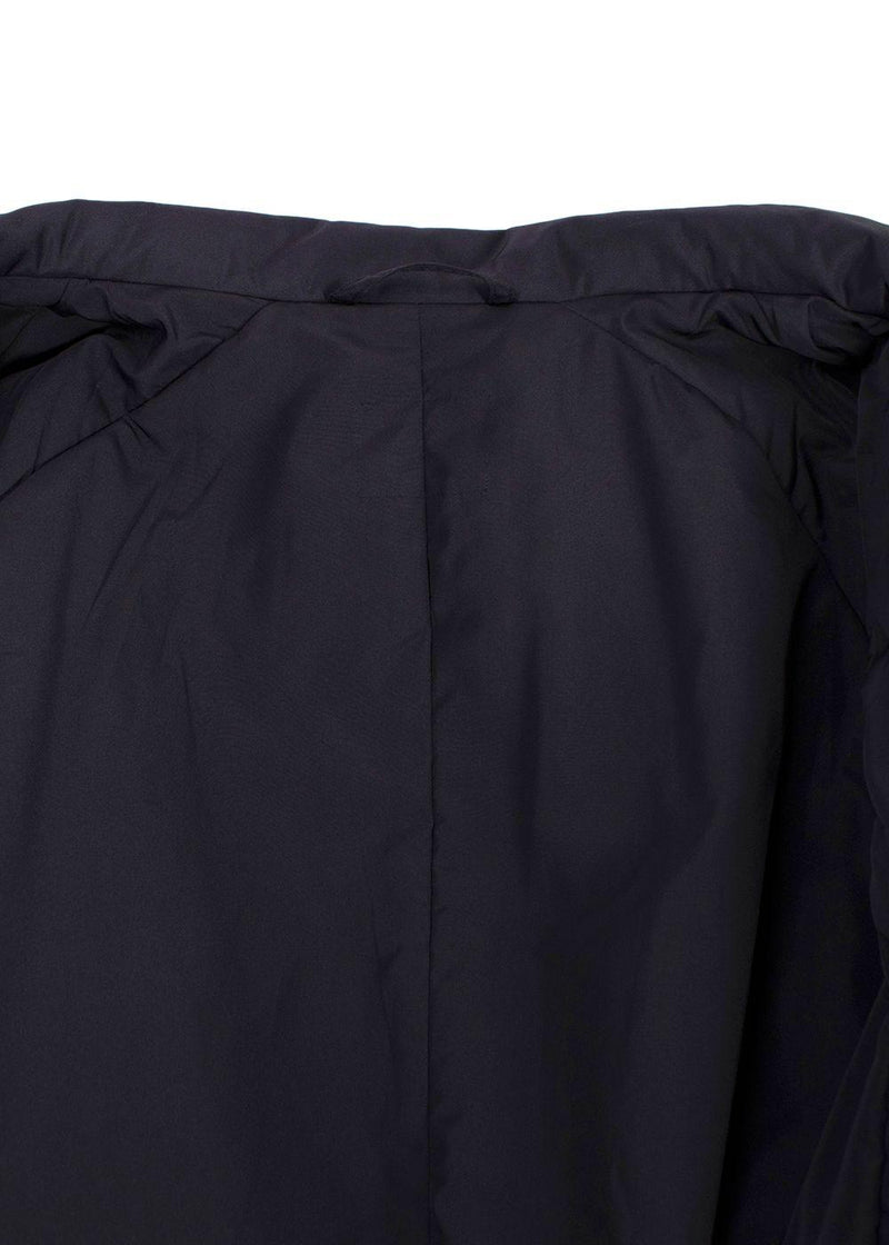 Armani Collezioni Dark Purple Water Resistant Trench Coat
