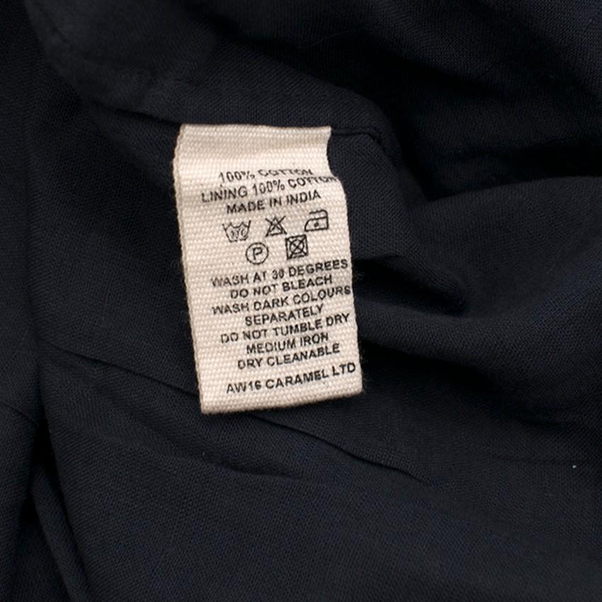 Caramel Girls 18M Cotton Navy Dress