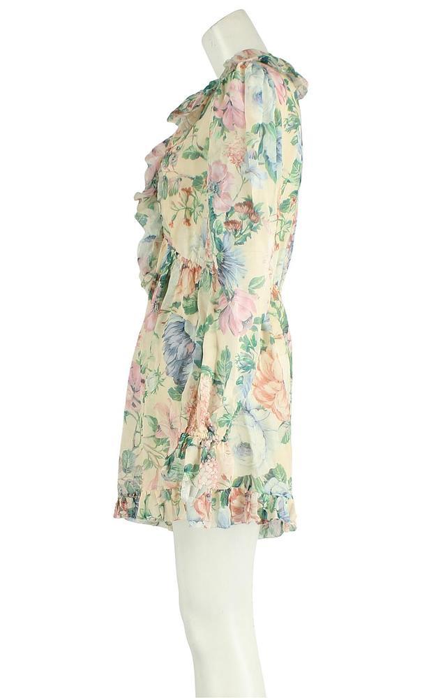 Verity Floral-print Georgette Playsuit