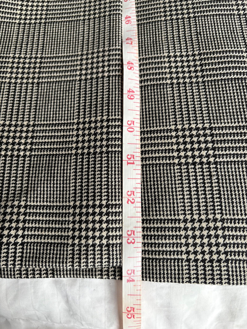 Ralph Lauren Collection Syeda houndstooth wool coat.