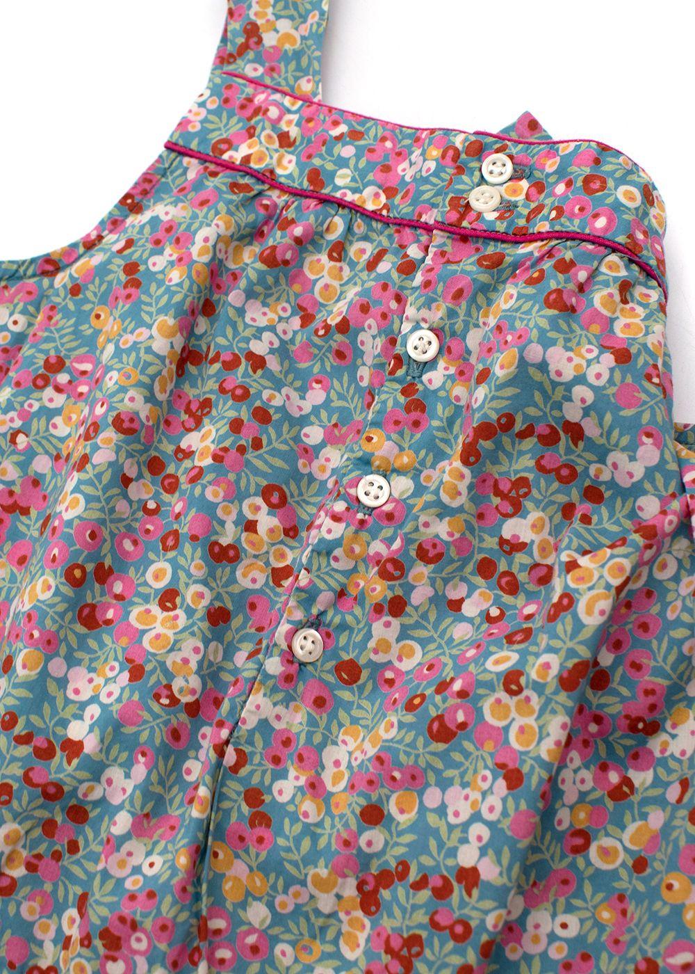 Bonpoint 8Y Multicoloured Floral Playsuit