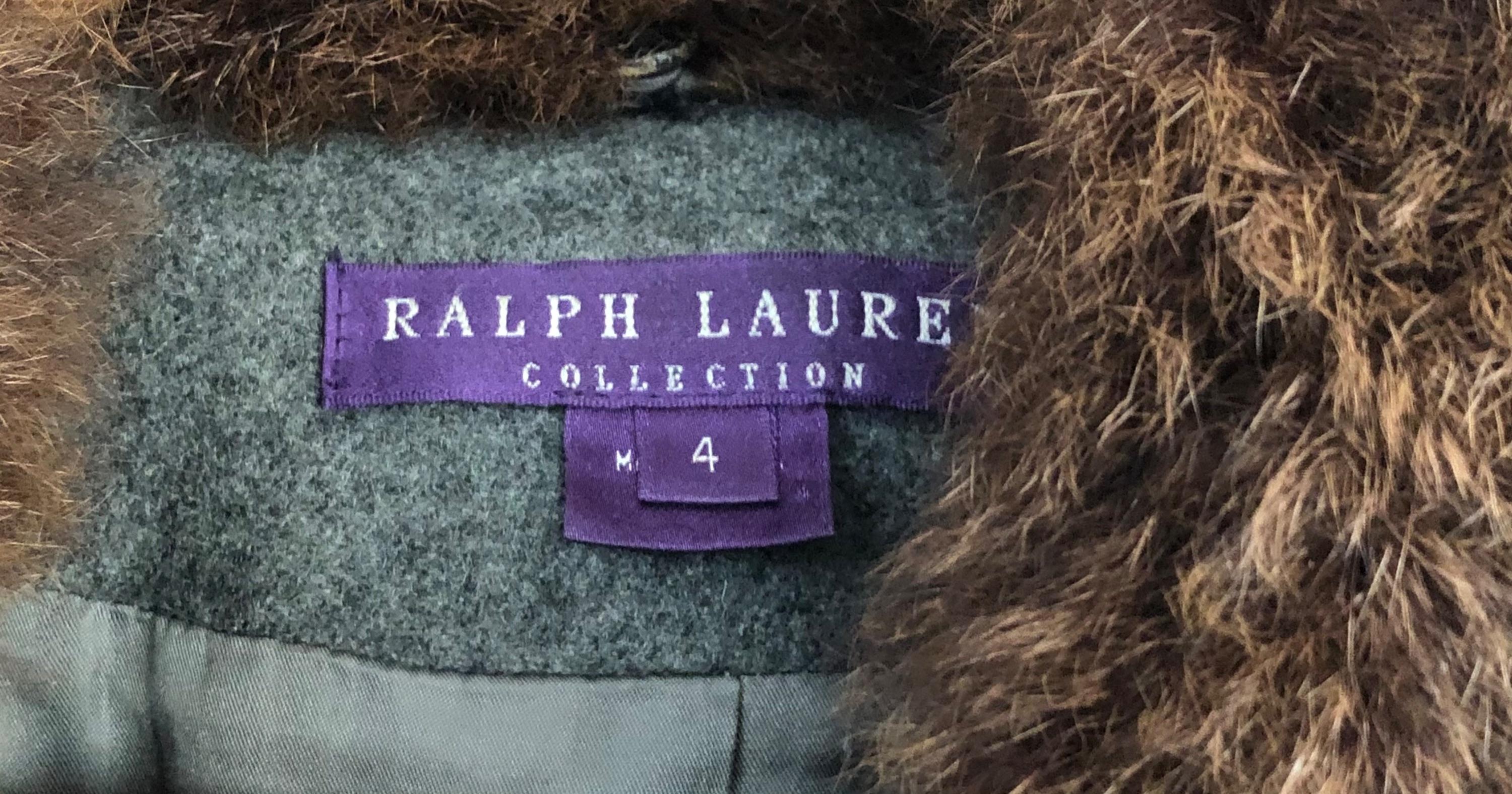 Collection Cashmere Jacket with Rabbit Fur Collar