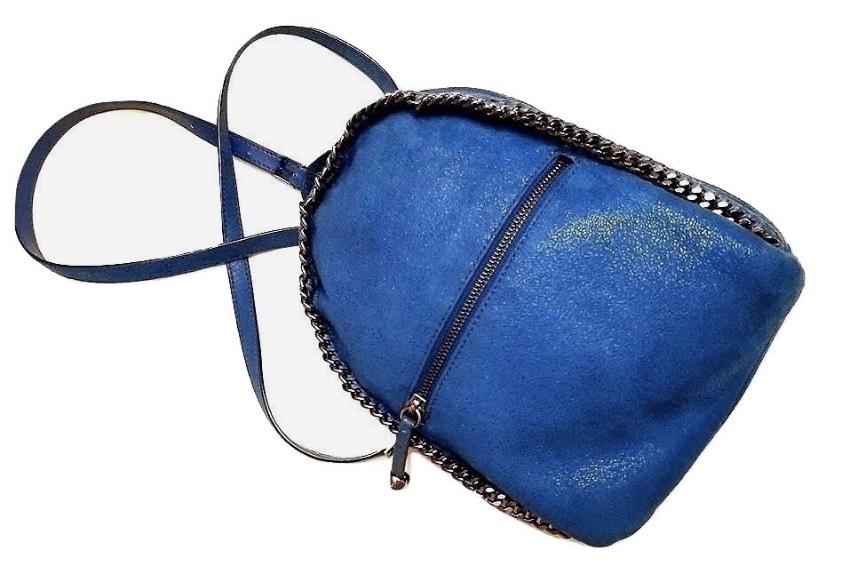 Stella McCartney Falabella Blue Mini Backpack