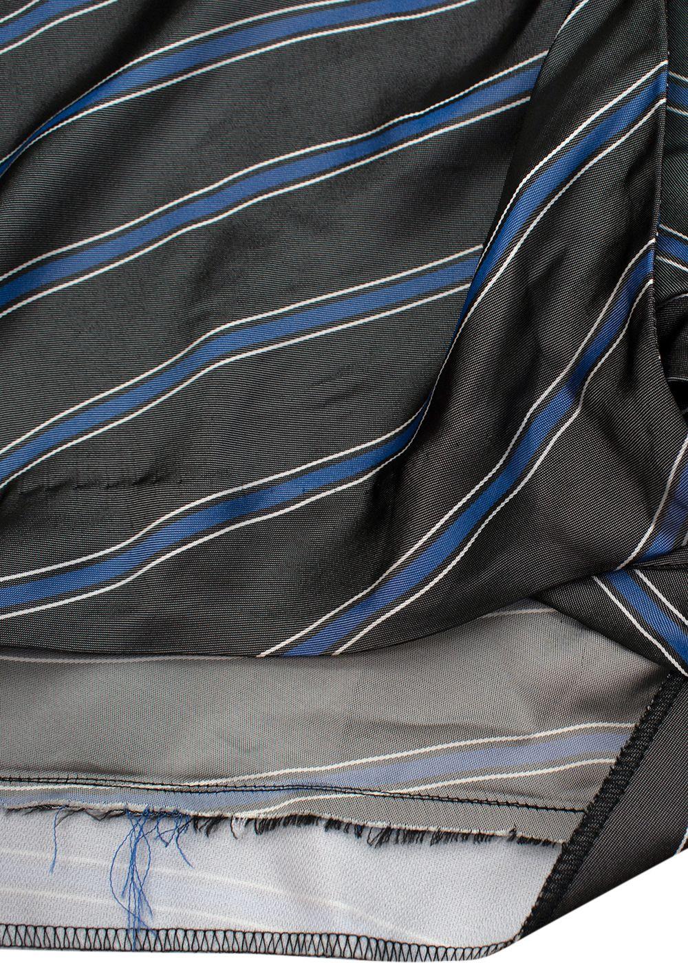 Veronica Beard Striped Midi Skirt