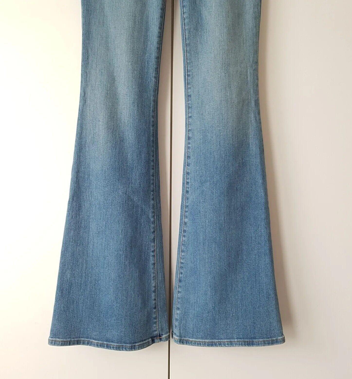 Beverly Light Blue Flared Jeans