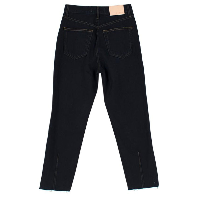 Trave Heidi High Waisted Crop Straight Jeans