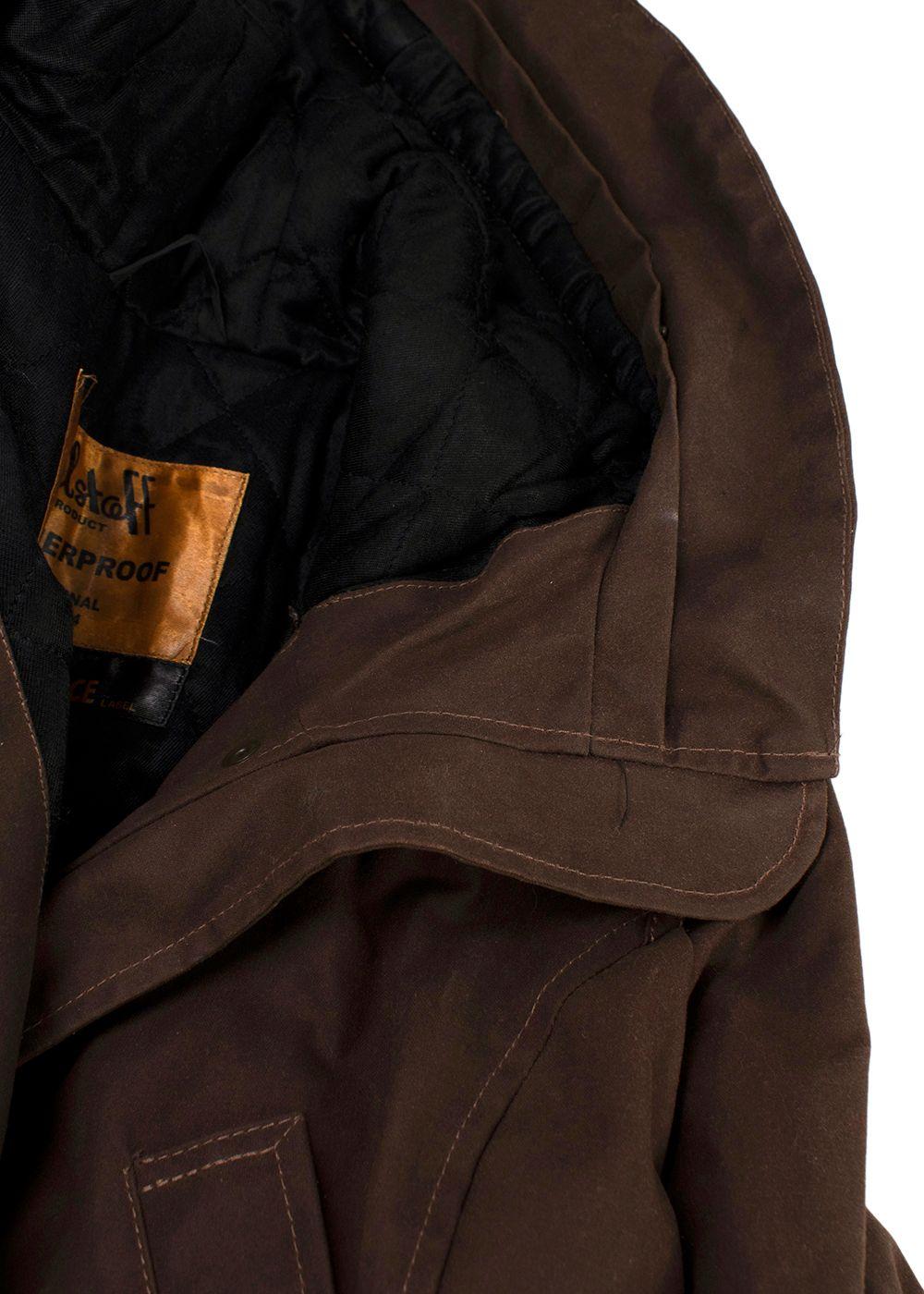Belstaff Weatherproof Hooded Brown Coat