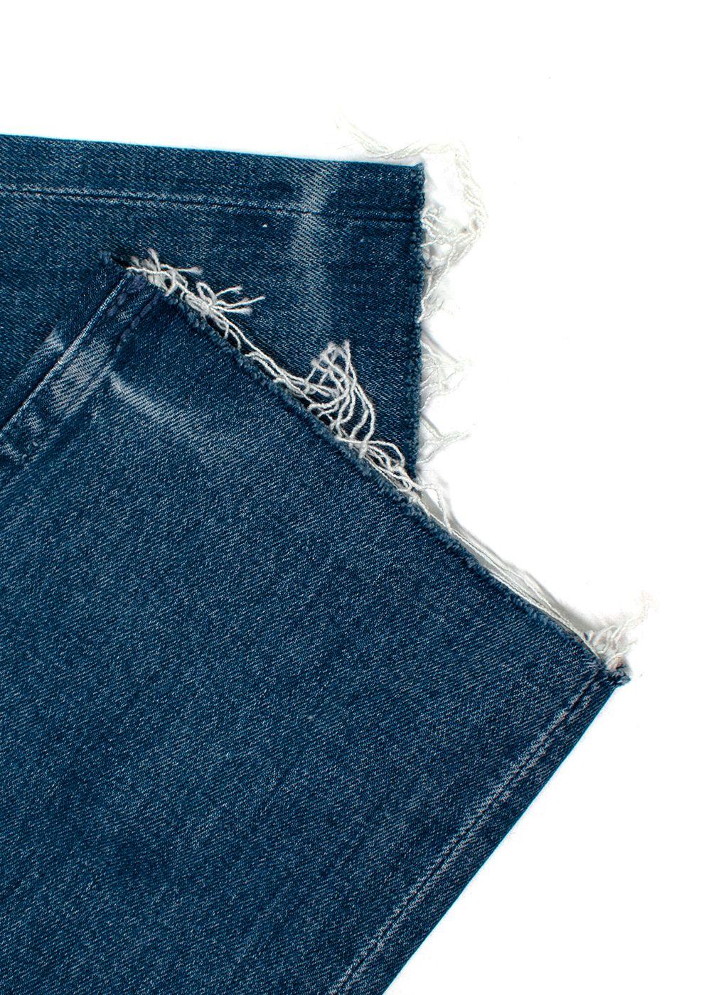 Mother The Tomcat Ankle Fray Jeans