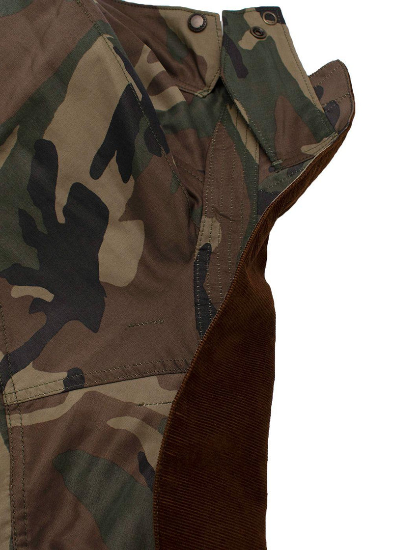 Camouflage Print Cotton Jacket