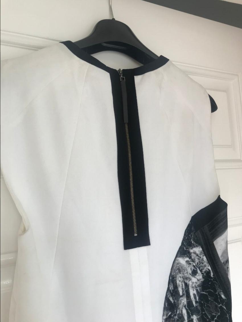 Helmut Lang Marble Print Dress