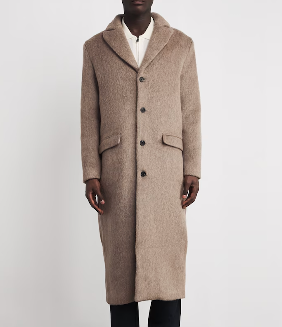 Samsoe & Samsoe Wool-Blend Overcoat