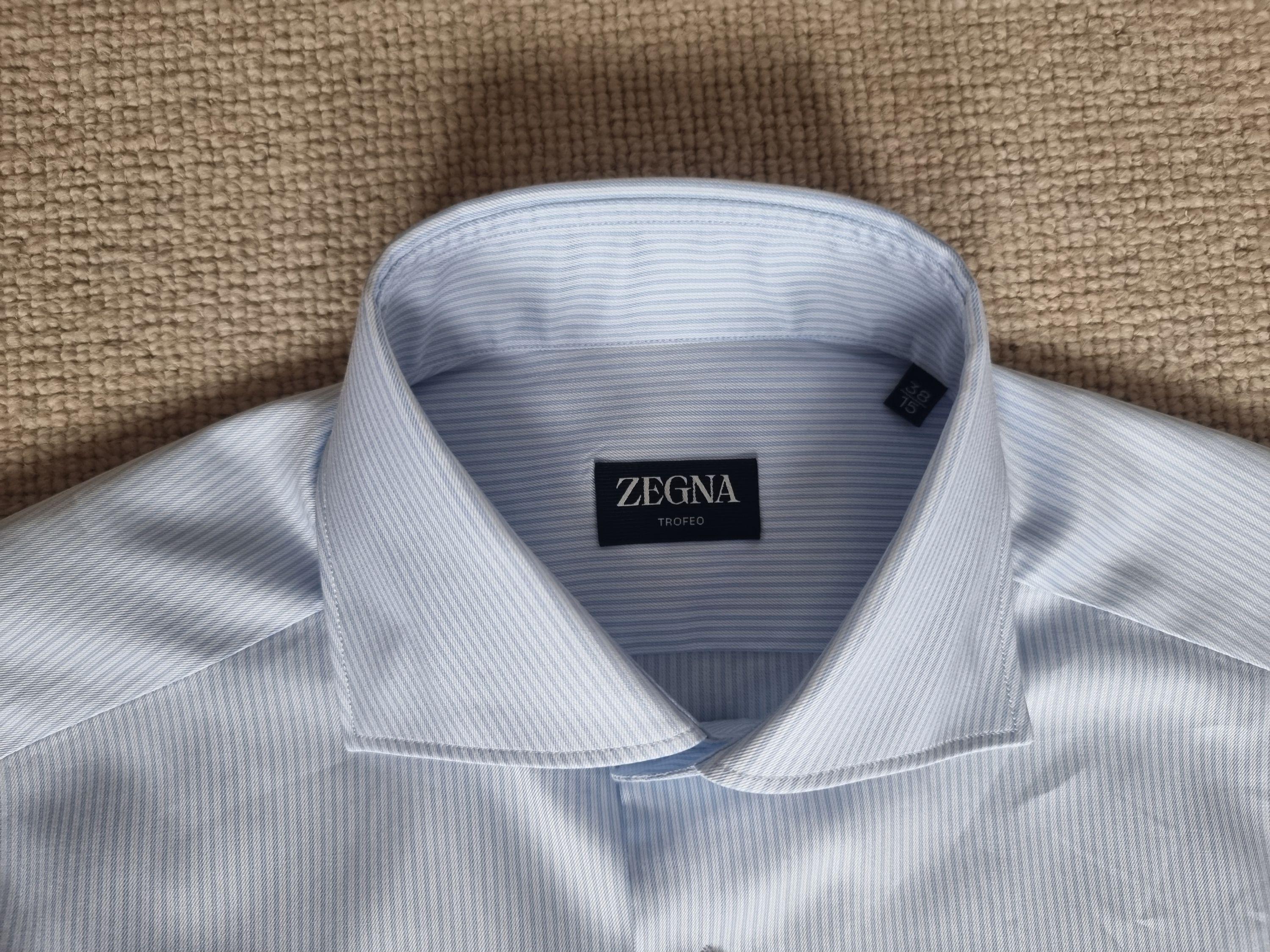 Zegna Trofeo Fine Cotton Shirt