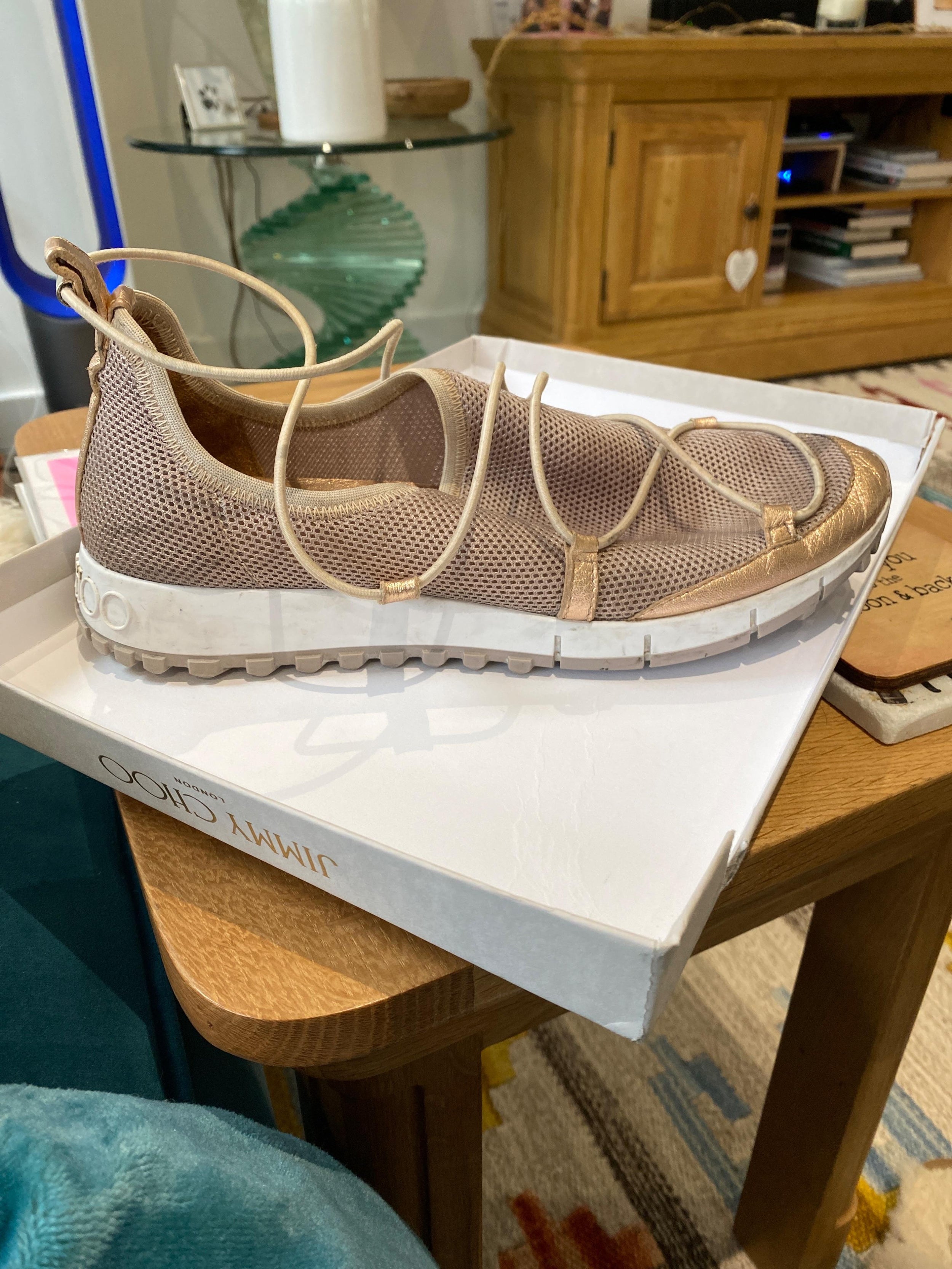 Mesh Tea Rose Andrea Sneakers