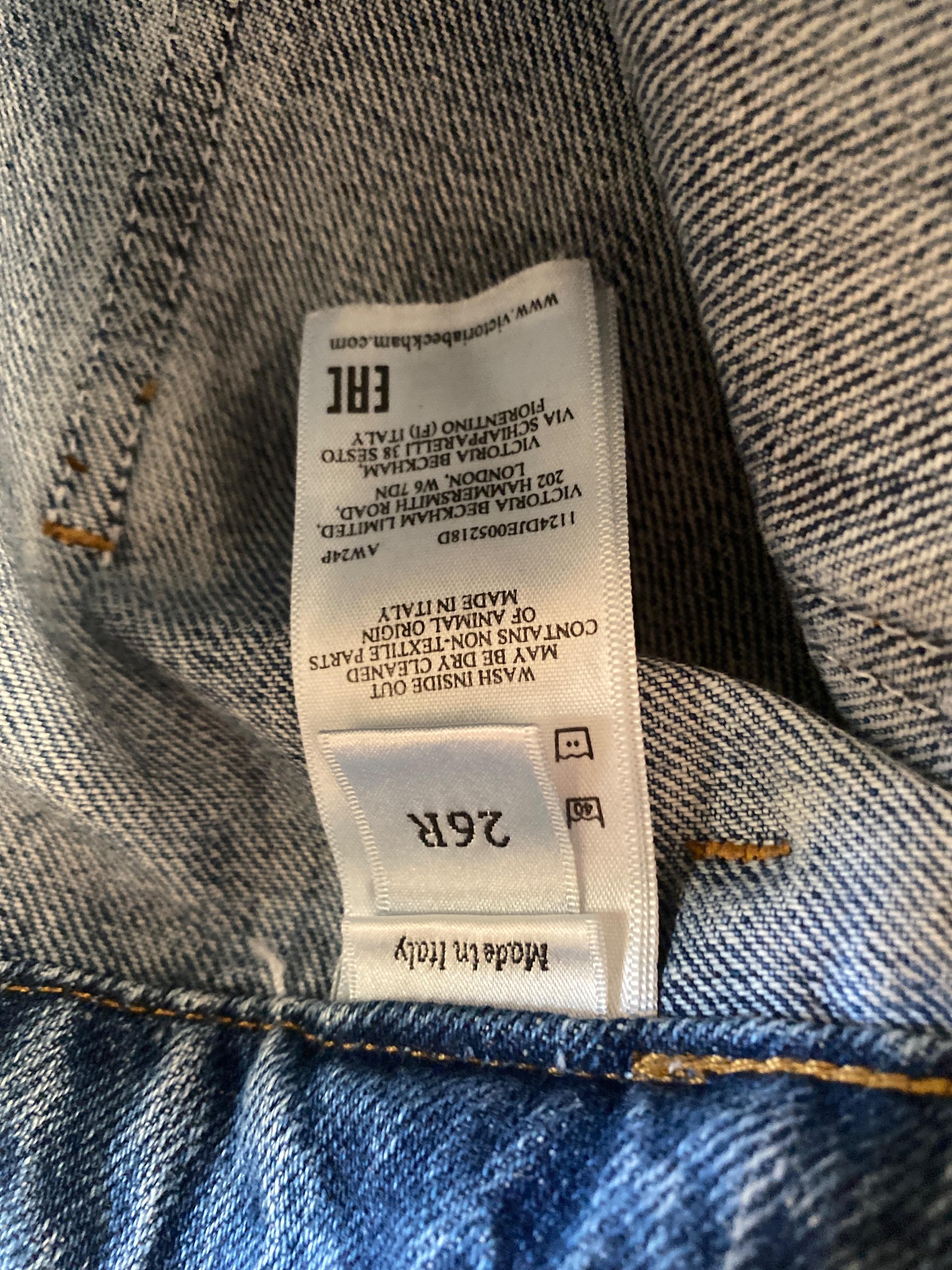 Victoria Beckham High Waisted Alina Jeans
