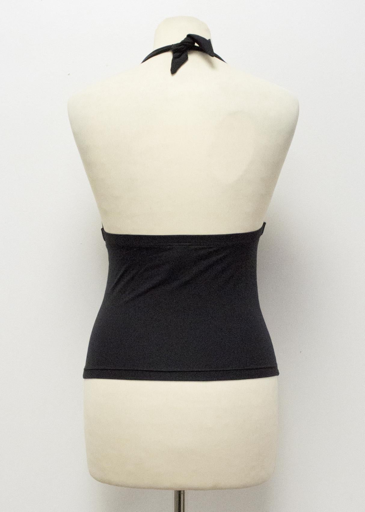 Jets Black Tankini