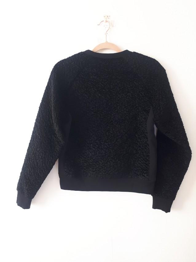 Carven Black Loop knit sweater