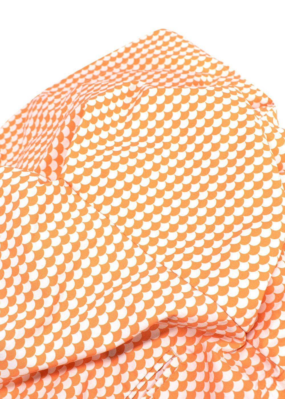 Frescobol Carioca Orange Scallop-print Shorts