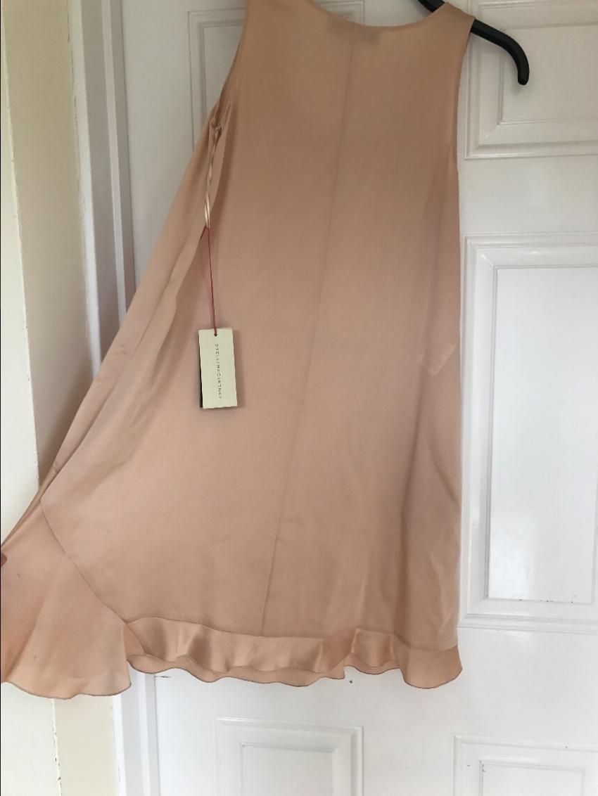 Stella McCartney Nude Silk Dress