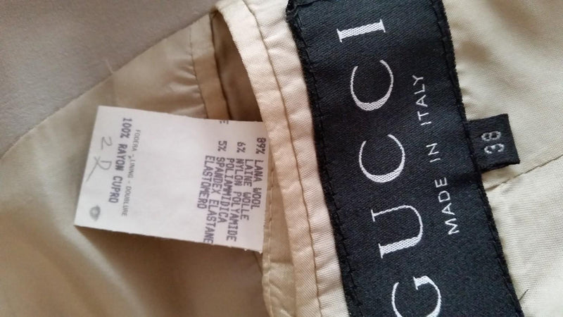 Gucci Double Breasted Longline Suit