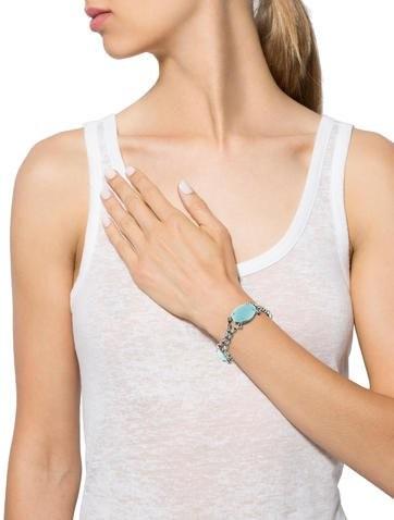 Tom Binns Madame Dumont Pastel Crystal Bracelet