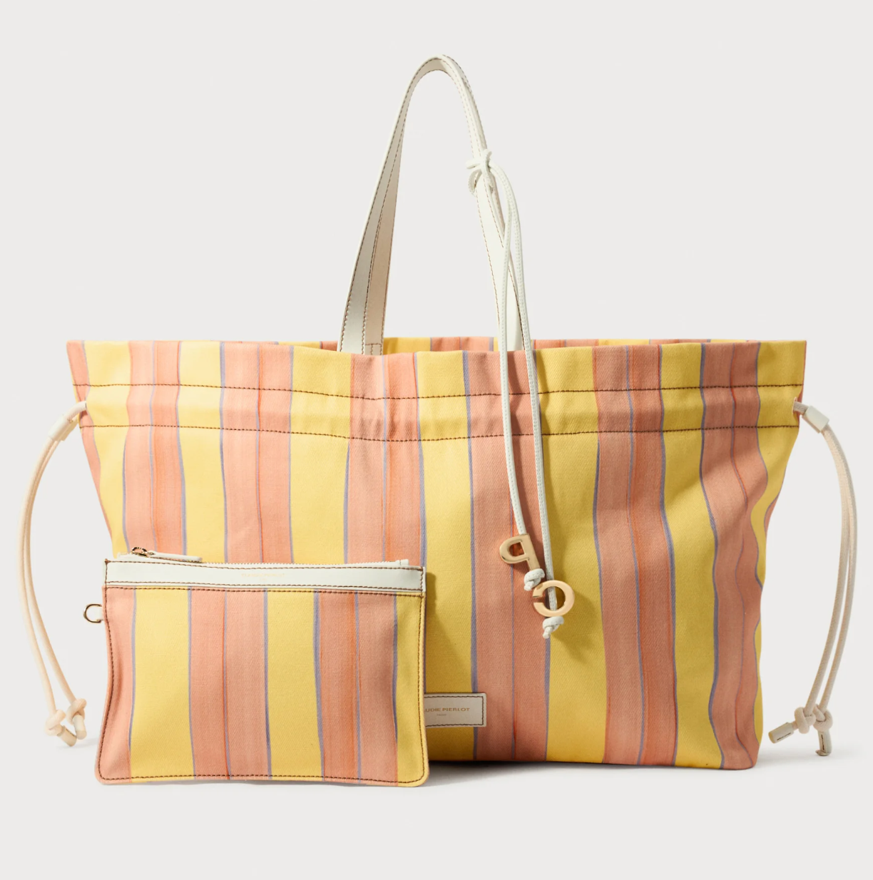 Claudie Pierlot Striped Tote Bag