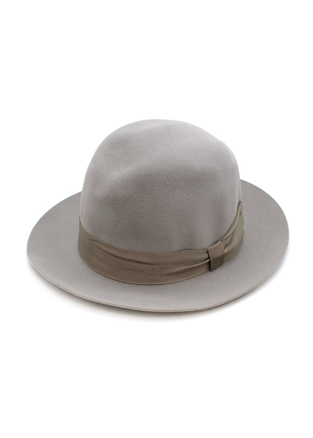 Susquehana Hat Company Grey Fur Felt Hat - size 57