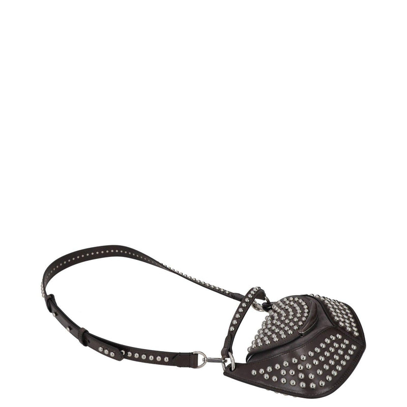 Del Core Studded Handbag Leather