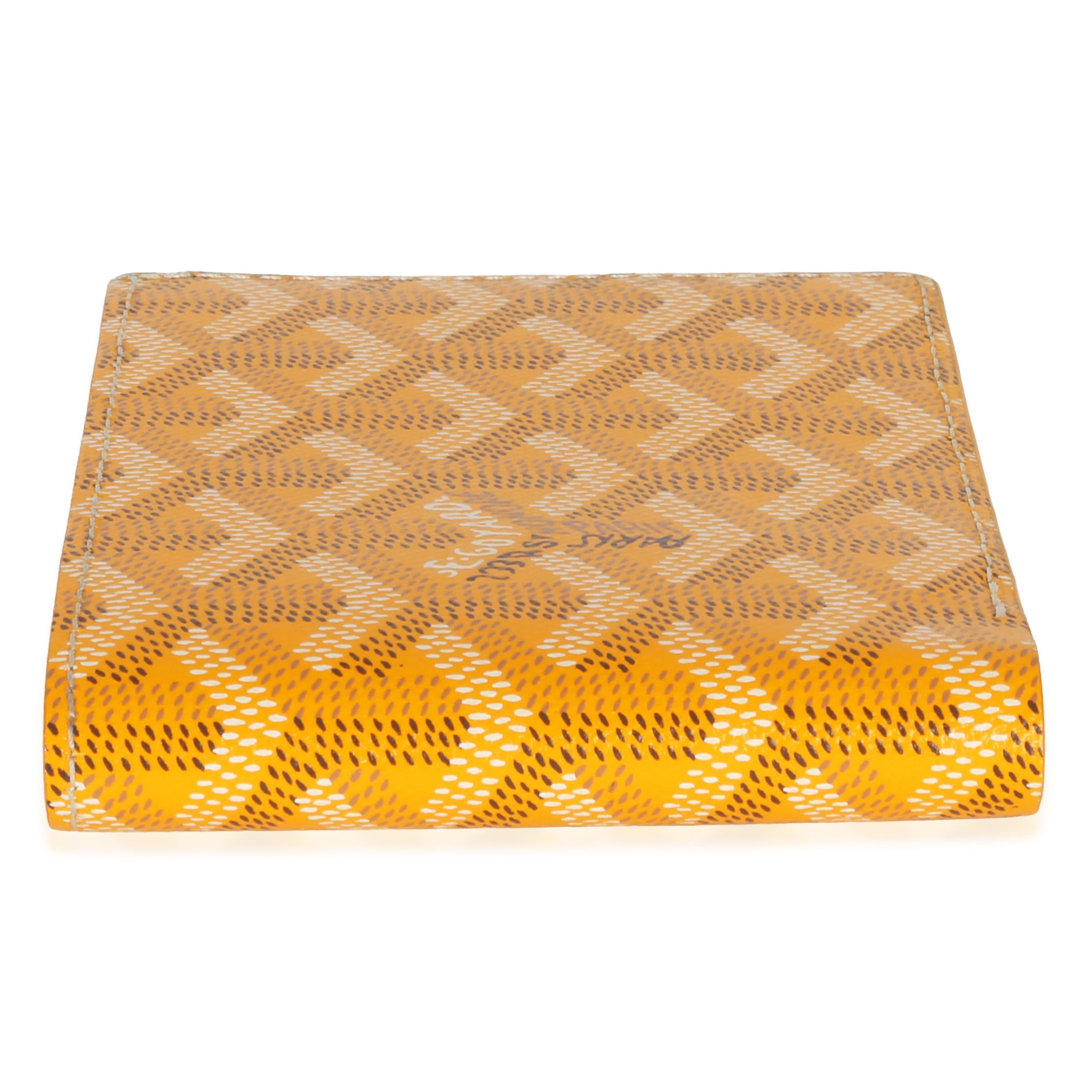 Goyard Goyardine Canvas Victoire Wallet