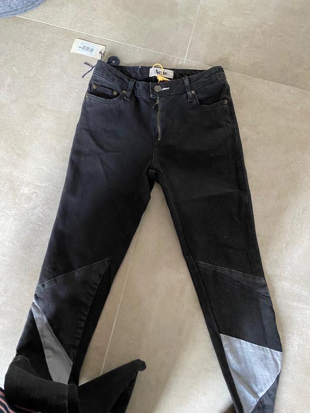 Acne Studios Flex Cuts mid-rise skinny jeans