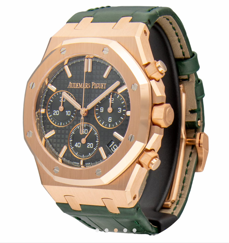 Grren  Royal Oak Selfwinding Chronograph "50th Anniversary" 41mm Watch