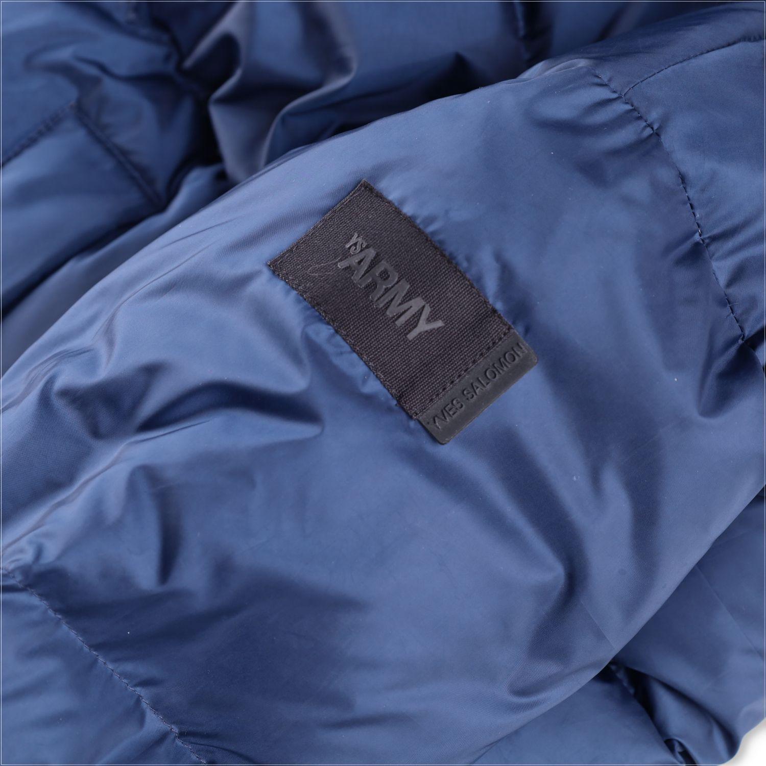 Yves Salomon Short Down Jacket With Fluffy Fox Trim