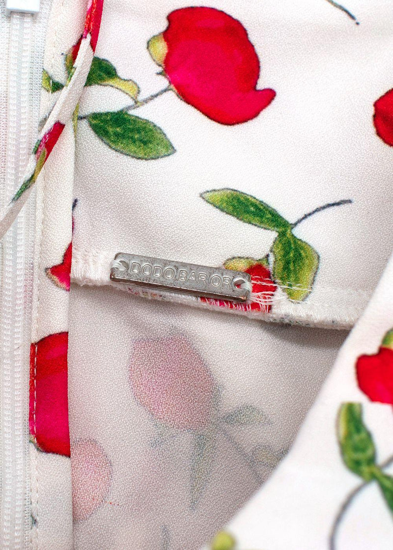 Dodo Bar Or Rose Print Tiered Midi Dress