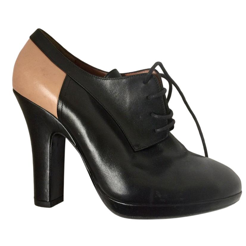 Dries Van Noten Two-Tone Ankle Boots