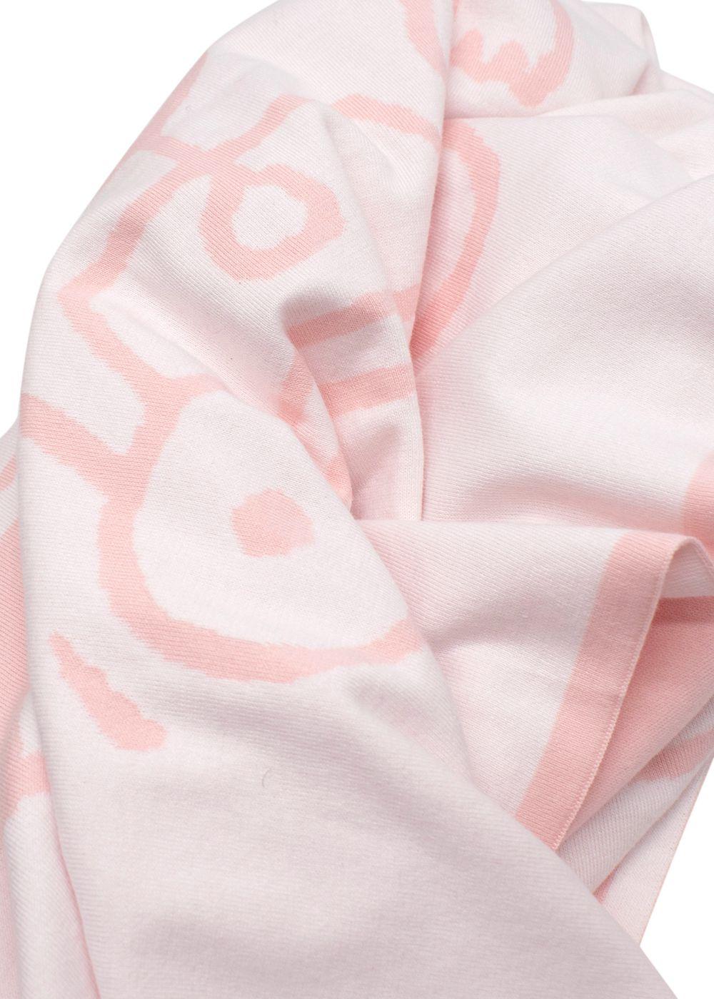 Hermes Pink/White Adada Baby Blanket
