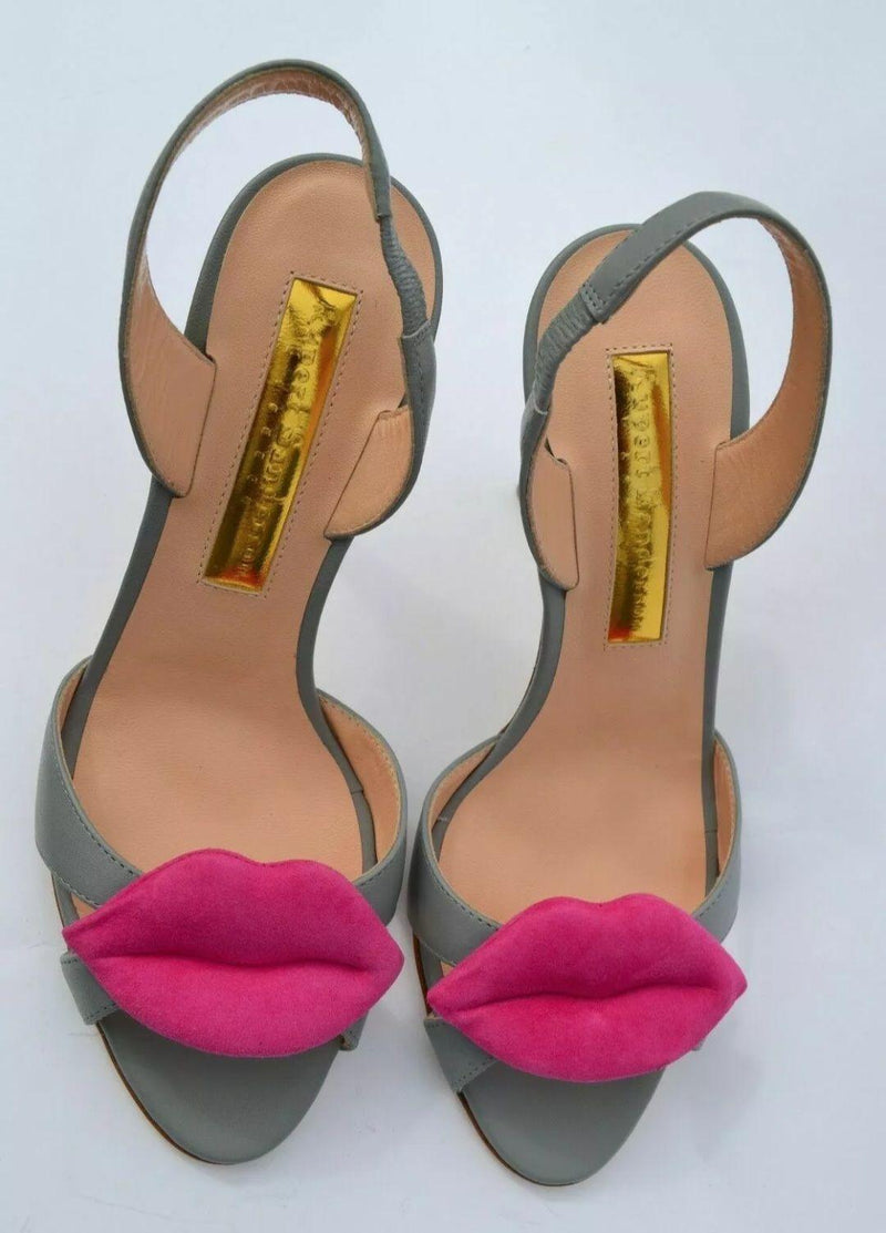 Frisia Graphite Grey Nappa Sandals